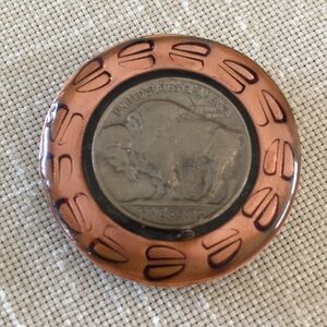 Copper Coin Pocket Token Ball Marker